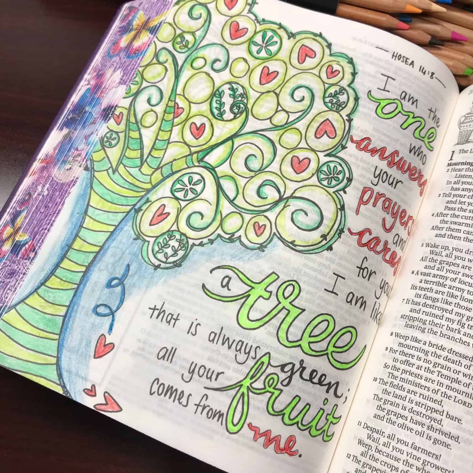 My Creative Bible | All Your Fruit Comes From Me - My Creative Bible